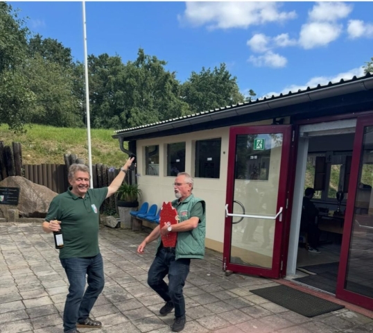 natürlich durfte der Adlertanz nicht fehlen